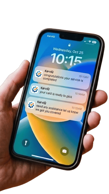 Offer notification shown on a phone